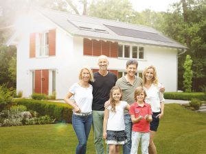 Paradigma Solaranlage für Einfamilienhaus